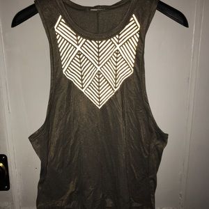 reflective tank top